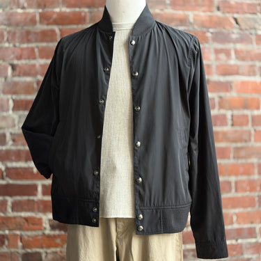 Club Monaco Black Bomber Jacket, Mens Medium