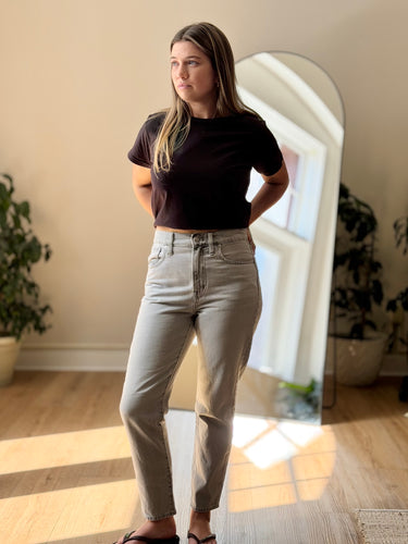 Madewell The Perfect Vintage Jeans in Gray, 27