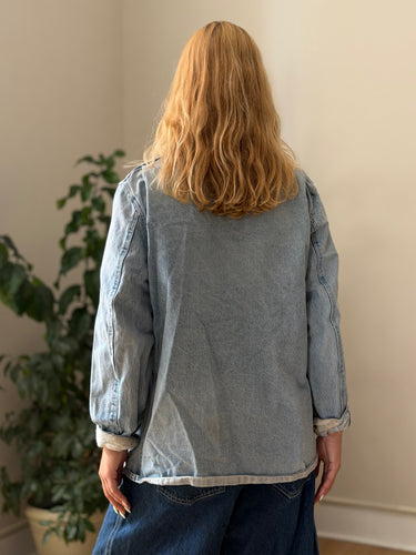 LL Bean Vintage Denim Barn Jacket AS IS