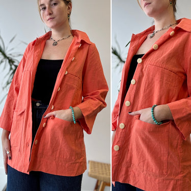 Ilana Kohn Cotton Mabel Jacket with Hood, XSmall