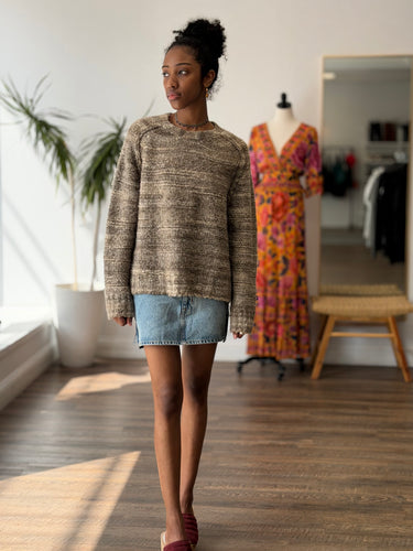 Inhabit Wool Blend Chunky Knit Sweater, P/XSmall