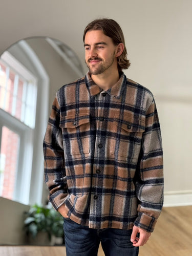 Todd Snyder Wool Blend Plaid Jacket, Men's XLarge