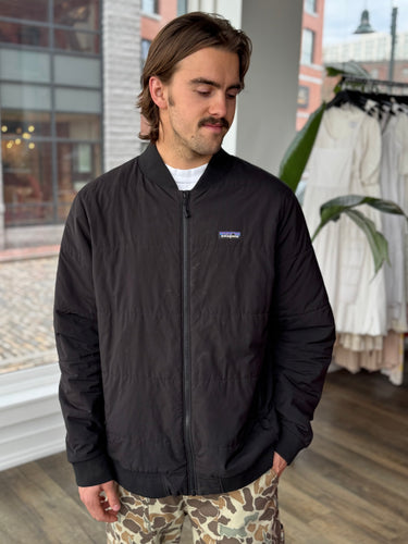 Patagonia Black Zemer Bomber Jacket AS IS , Men's XLarge
