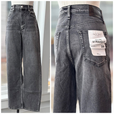Rag & Bone NWT Slim Straight Studded Jeans, 28