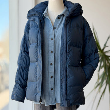 Patagonia Down With It Jacket in Navy - discoloration, XSmall