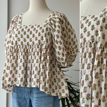 Anaak Cherry Blossom Print Blouse, 1