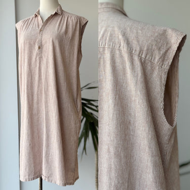 Go Gently Nation Pinstripe Shift Dress, Small