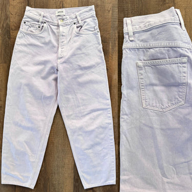 Agolde Lilac Tapered Baggy Jeans, 28