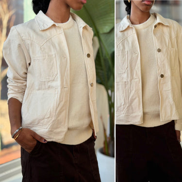 Lykke Wullf Cropped Ranch Jacket Organic Cotton, Small