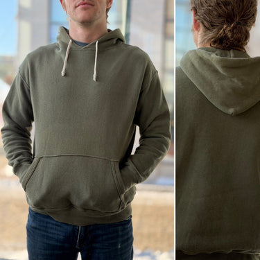 Wearhouse Co Green Hoodie, Men's Large