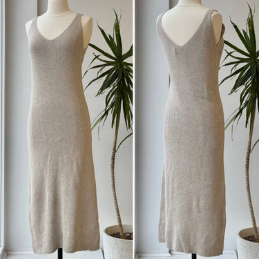 Alex Mill Oat Knit Dress, Medium
