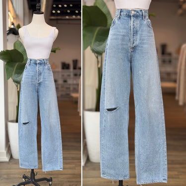 Agolde 90's Pinch Distressed Knee Jeans, 29