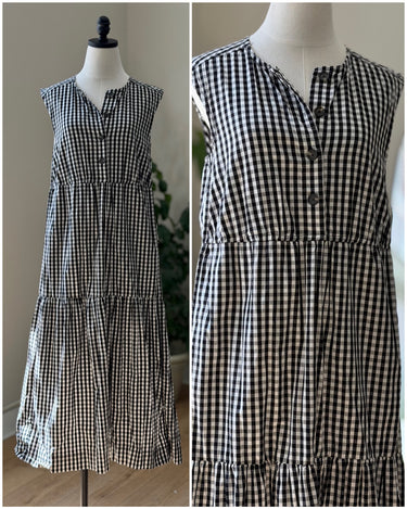 Everlane Gingham Maxi Dress, small