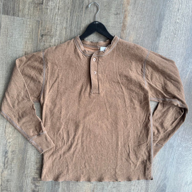 LL Bean Cotton/Wool Blend LS Top, Men's Large