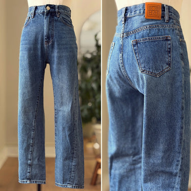 Toteme Straight Leg Medium Wash Jeans, 26