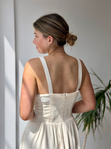 Reformation  NWT Wynn Dress in White, 12