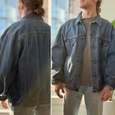 Levi's Denim Trucker Jacket, Men's Large
