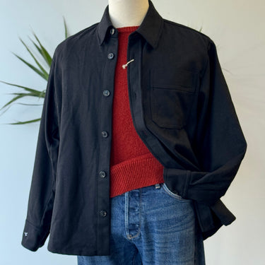 APC  NWT Surchemise Basile Brodee Poitrine, Mens Small