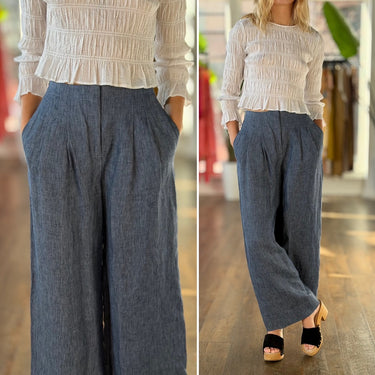 Unsubscribed Maritime Tailored Trousers 100% Hemp NWT Retail $298, 2