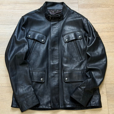 Belstaff Denesmere Jacket In Lambskin, Men's Large