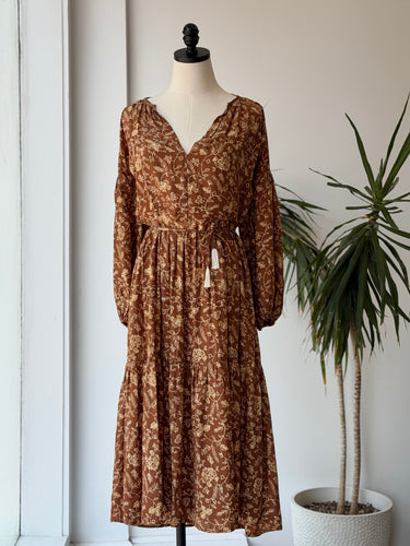 Natalie Martin AS IS Brianna Dress in Maple, XSmall