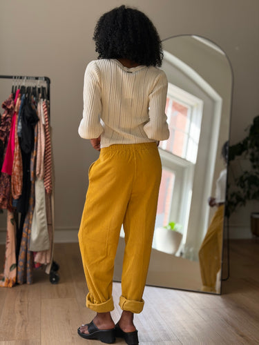 American Vintage NWT Honey Corduroy Pants, 4