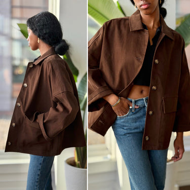 Rita Row Charm Jacket in Choco, XS/S