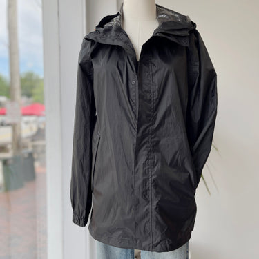 Stutterheim Black Rain Jacket, XXSmall