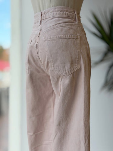 Agolde Ren Pale Pink Jeans, 27
