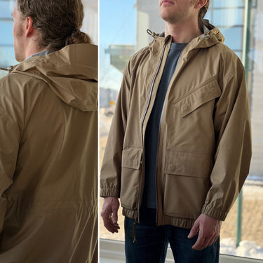 The Arrivals Camel Utility Jacket, Men's Medium