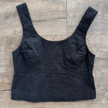 Madewell Structured Denim Top, 6