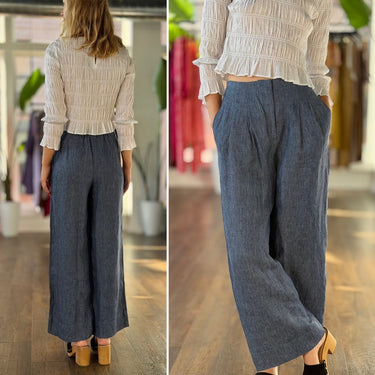 Unsubscribed Maritime Tailored Trousers 100% Hemp NWT Retail $298, 2