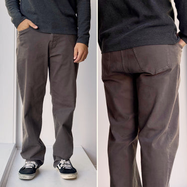 Todd Snyder Charcoal Relaxed Fit Jeans, Men's 34 x 34