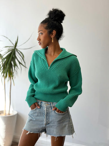 Baum Und Pferdgarten Chizu Sweater in Waterfall Green, XSmall