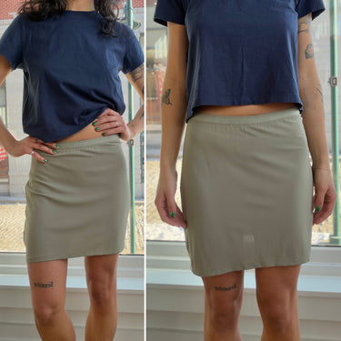 Anine Bing Mini Green Skirt, O/S