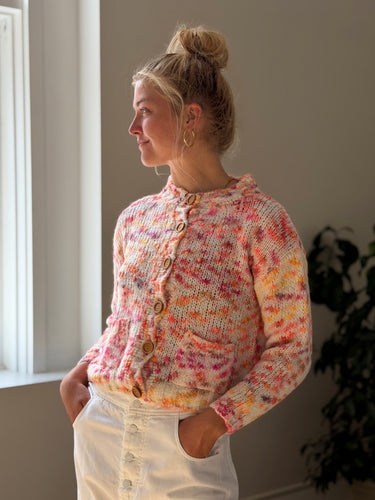 Tach Slub Knit Cardigan, XSmall