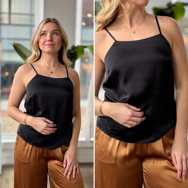 Carla Caballero NWT Alba Tank in Black, XSmall