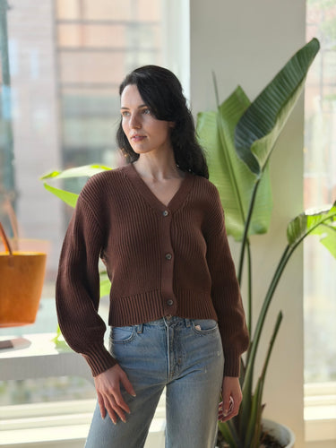 Cleobella NWT Addison Sweater in Cocoa, XSmall