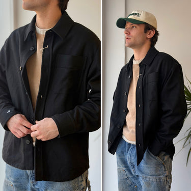 APC  NWT Surchemise Basile Brodee Poitrine, Mens Small