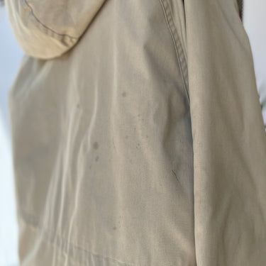 Woolrich VTG Blanket Lined Insulated Parka Coyote Fur, Mens XLarge