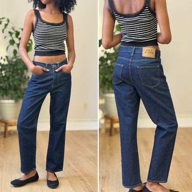 Hey Gang Dark Denim Jeans, 25