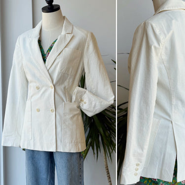 The Great NWT The Savant Blazer in White, 0 / XSmall