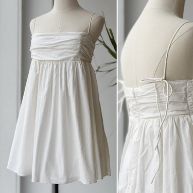 Reformation Catarina Dress in Ivory, 10
