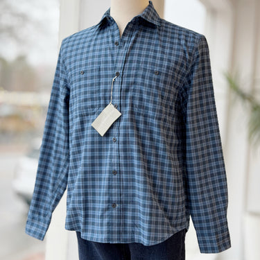 Mack Weldon Warmknit Flannel Plaid Shirt NWT $118, Medium