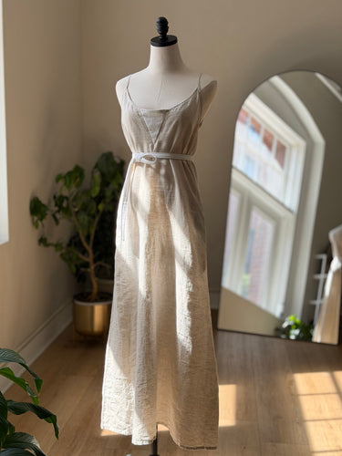 Eter Oat Linen Dress, XSmall