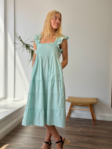 Hill House Ellie Nap Dress in Mint, 2XLarge