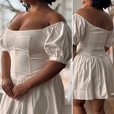 Reformation NWT White Calle Dress, 8