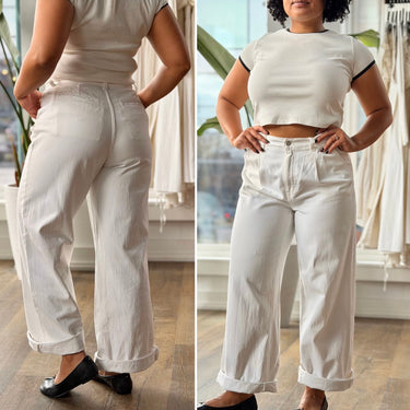 Madewell Harlowe Wide Leg Jean, 10