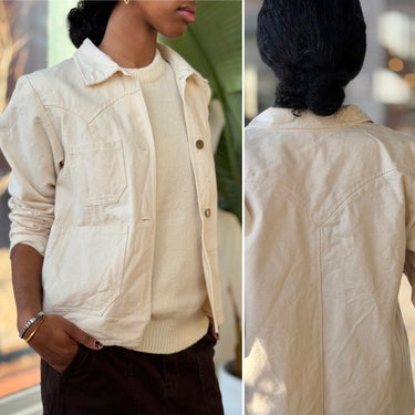 Lykke Wullf Cropped Ranch Jacket Organic Cotton, Small