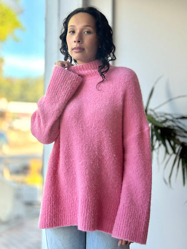 Samsoe Samsoe Jessi Turtleck in Bubblegum, Small